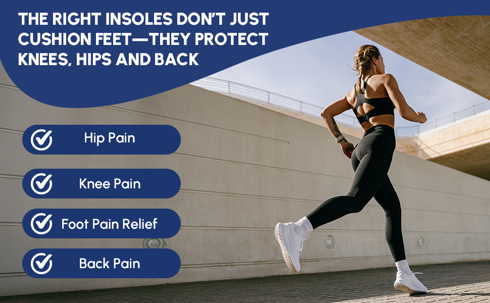 Plantar Fasciitis Insoles for Men Women,High Arch Support for Pain Relief,Shoe Inserts Orthotic for Flat Feet,Work Boot Insoles for Shock Absorbing Inserts (Fit for Standing All Day) P-XL - Image 8