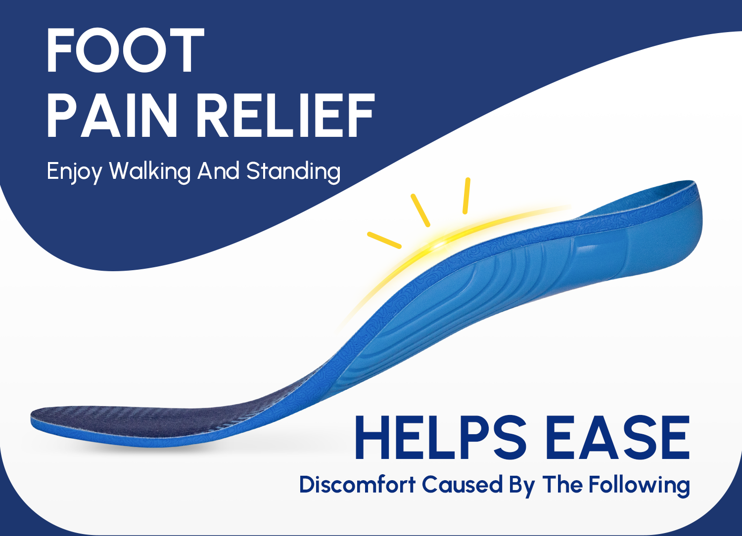 Plantar Fasciitis Insoles for Men Women,High Arch Support for Pain Relief,Shoe Inserts Orthotic for Flat Feet,Work Boot Insoles for Shock Absorbing Inserts (Fit for Standing All Day) B-XL - Image 15