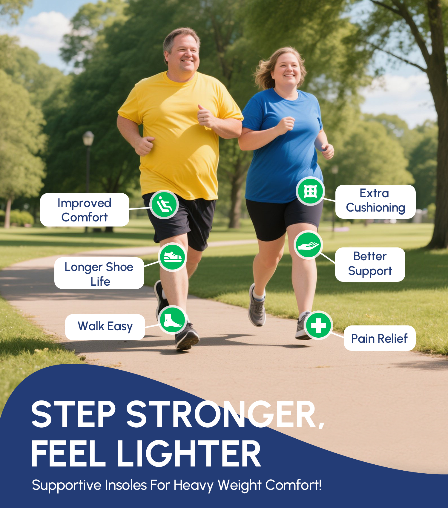 Plantar Fasciitis Insoles for Men Women,High Arch Support for Pain Relief,Shoe Inserts Orthotic for Flat Feet,Work Boot Insoles for Shock Absorbing Inserts (Fit for Standing All Day) B-XL - Image 9