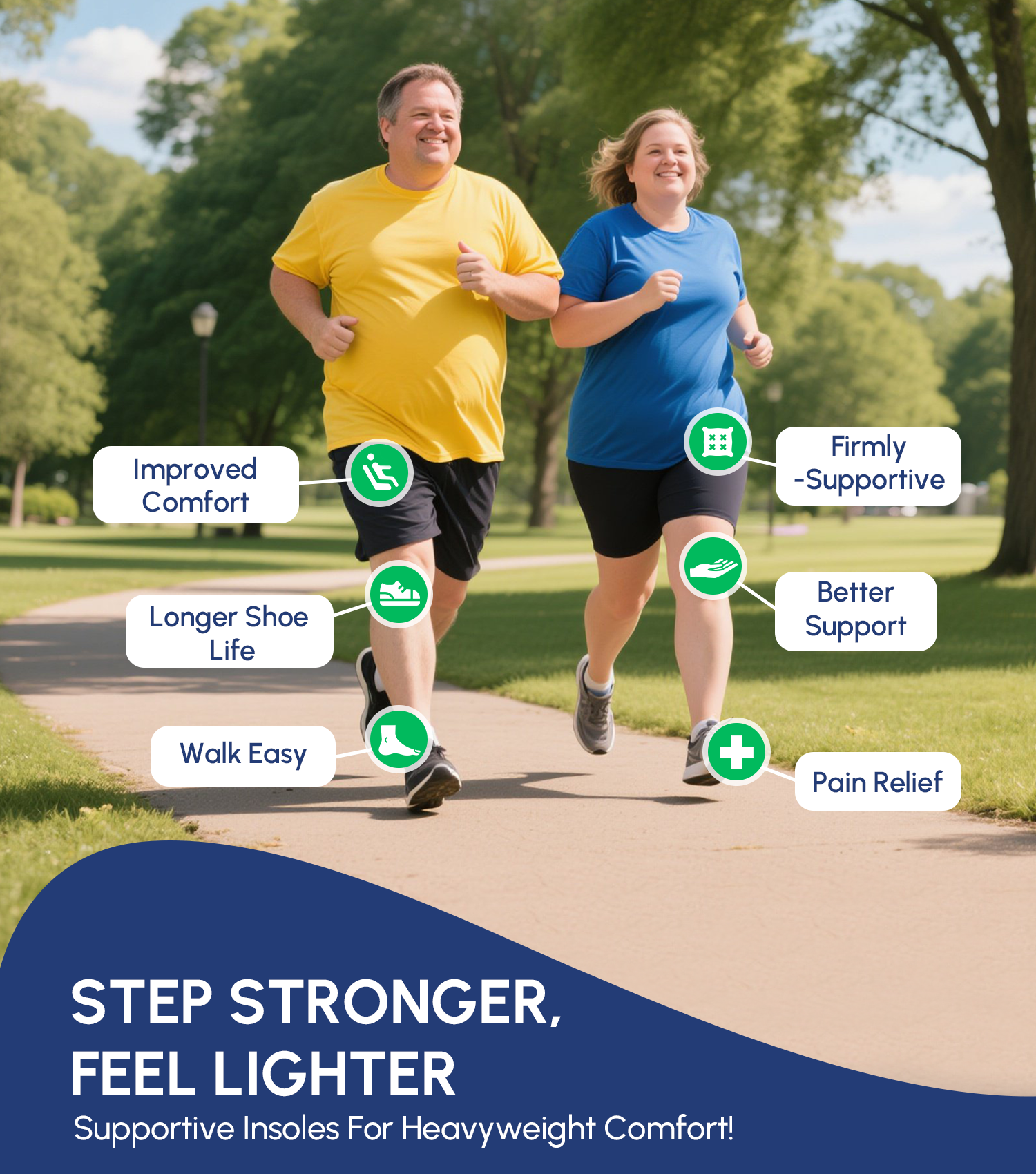 Plantar Fasciitis Insoles for Men Women,High Arch Support for Pain Relief,Shoe Inserts Orthotic for Flat Feet,Work Boot Insoles for Shock Absorbing Inserts (Fit for Standing All Day) P-XL - Image 7